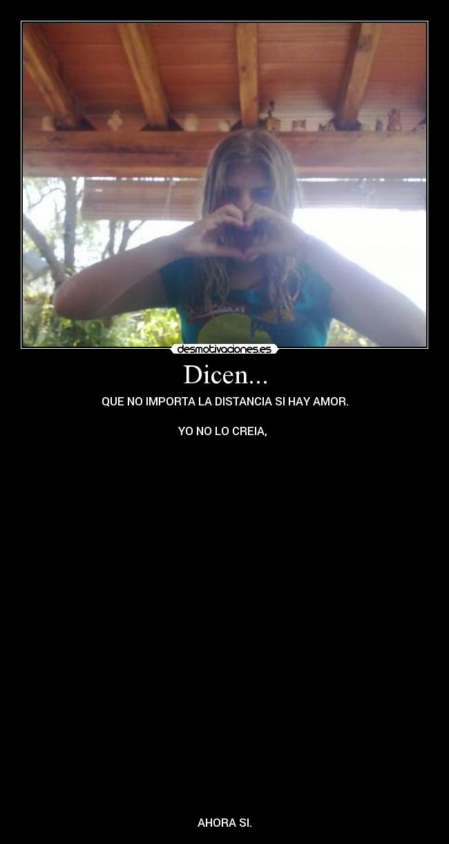 Dicen... -