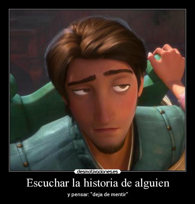 Escuchar la historia de alguien -