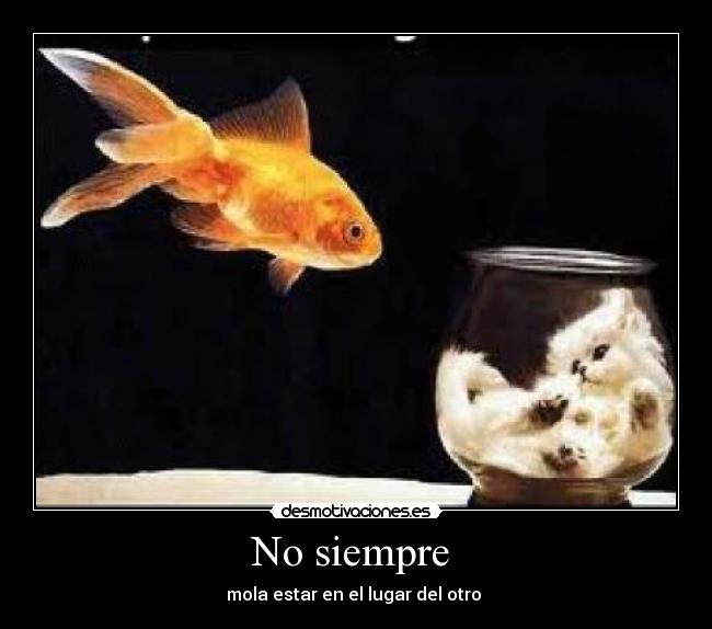 No siempre -