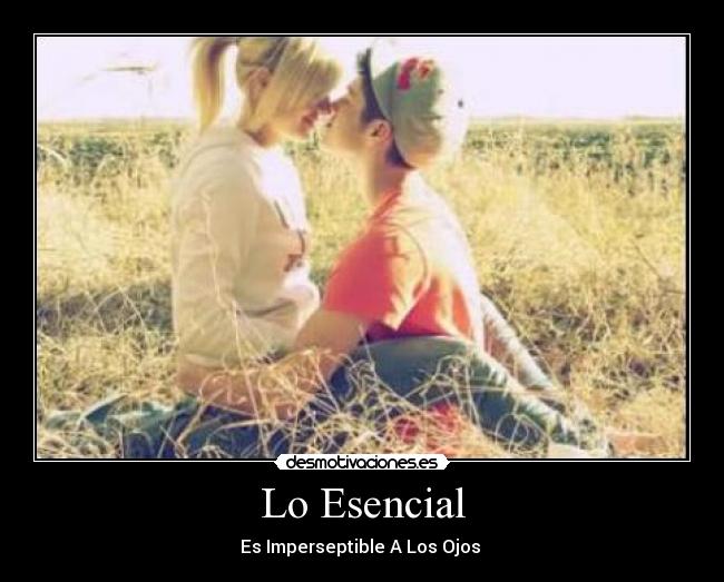 Lo Esencial - Es Imperseptible A Los Ojos 