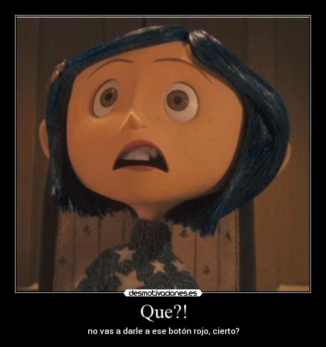 Que?! -