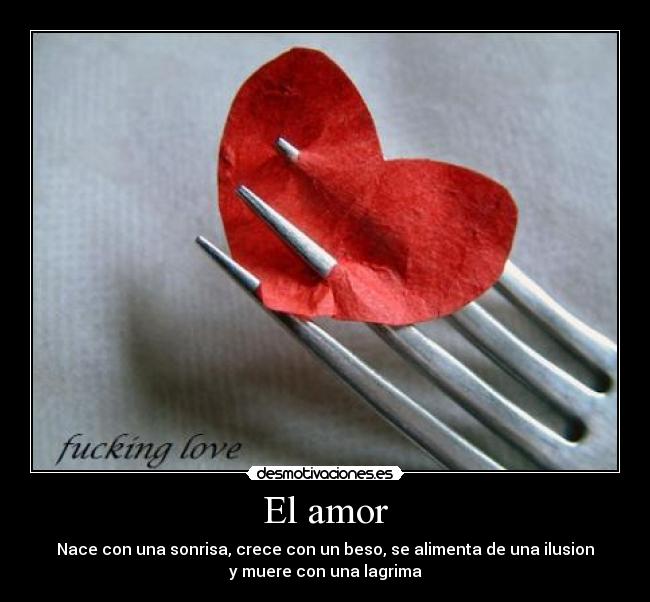 El amor -