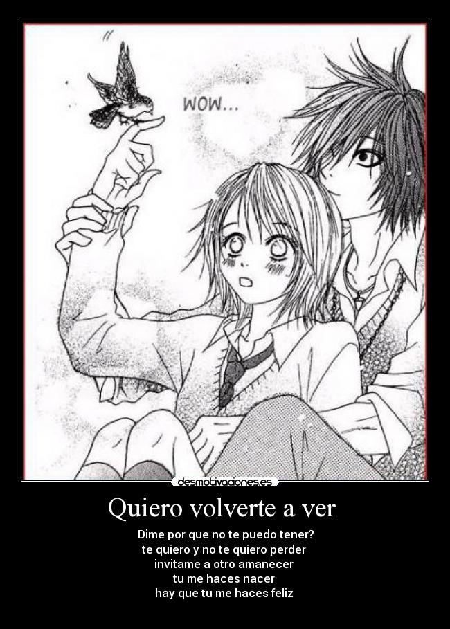 Quiero volverte a ver -