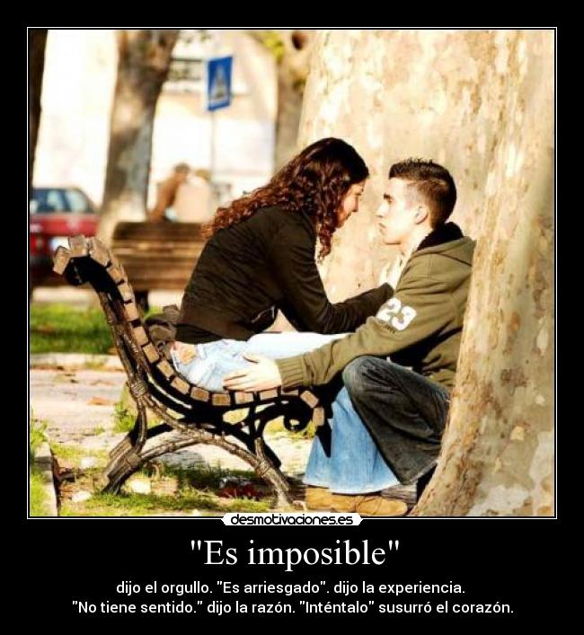 Es imposible - 