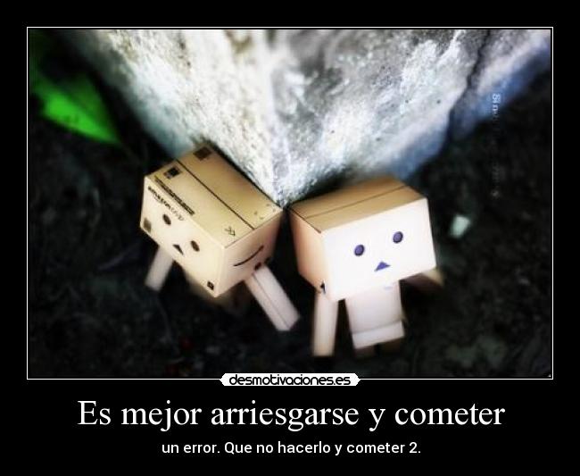 carteles arriesgarse error desmotivaciones