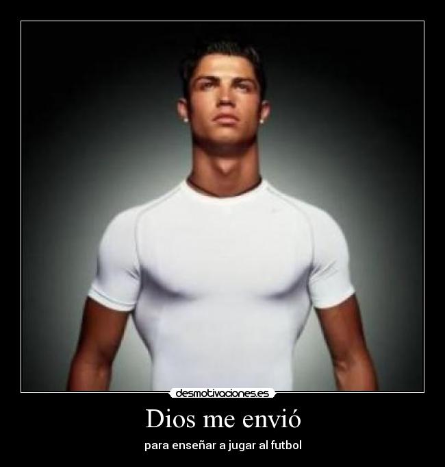 Dios me envió - para enseñar a jugar al futbol