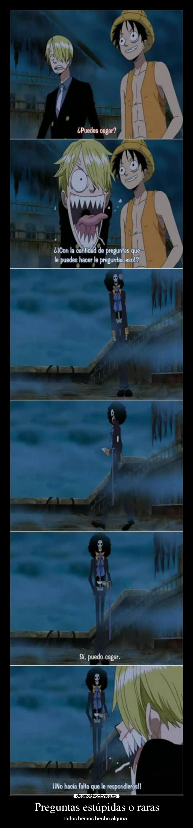 Preguntas estúpidas o raras -