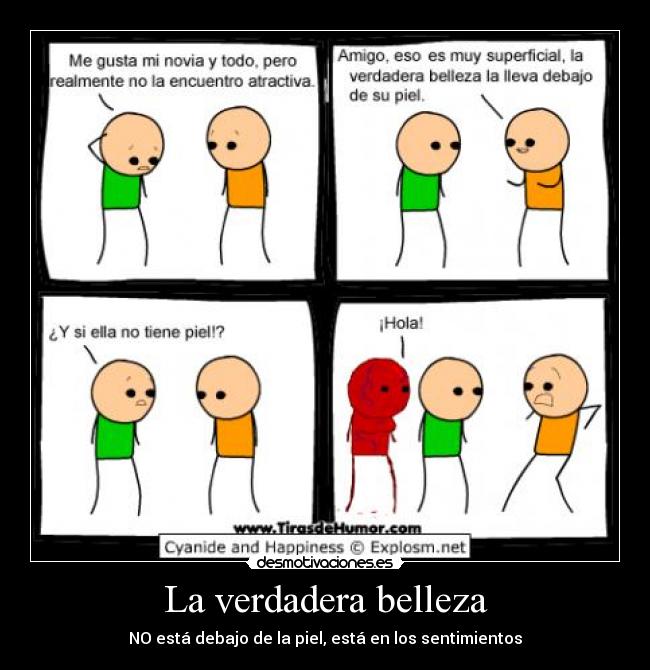 La verdadera belleza -