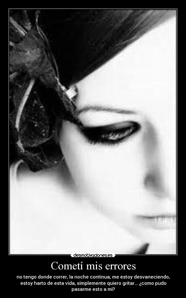 Cometí mis errores - 