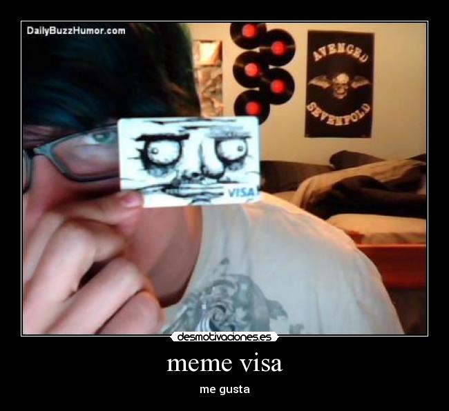 meme visa - me gusta
