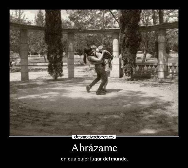 Abrázame -