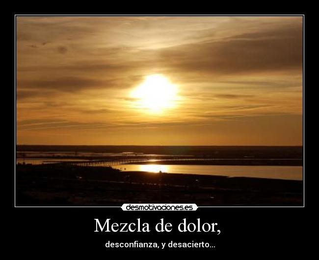 carteles dolor dolor desconfianza desacierto noche mar luna playa mezcla desmotivaciones