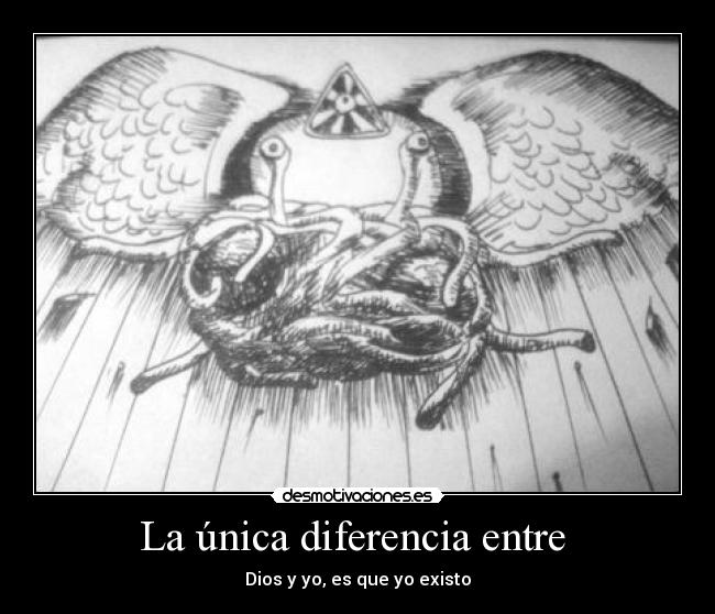 La única diferencia entre -