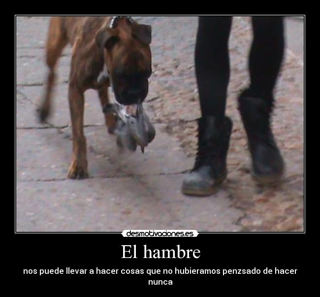 El hambre -