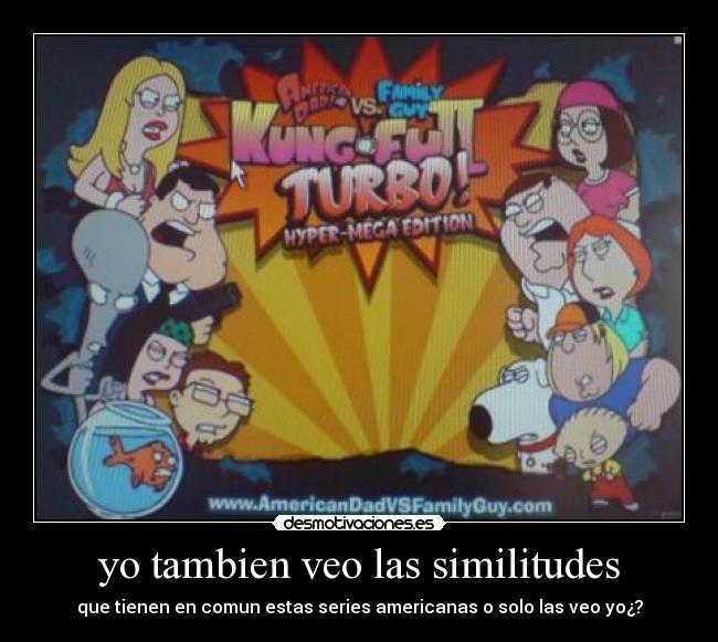yo tambien veo las similitudes - 