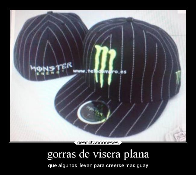gorras de visera plana -