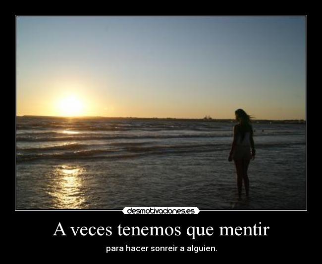 A veces tenemos que mentir - 