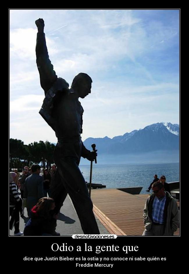 Odio a la gente que - 