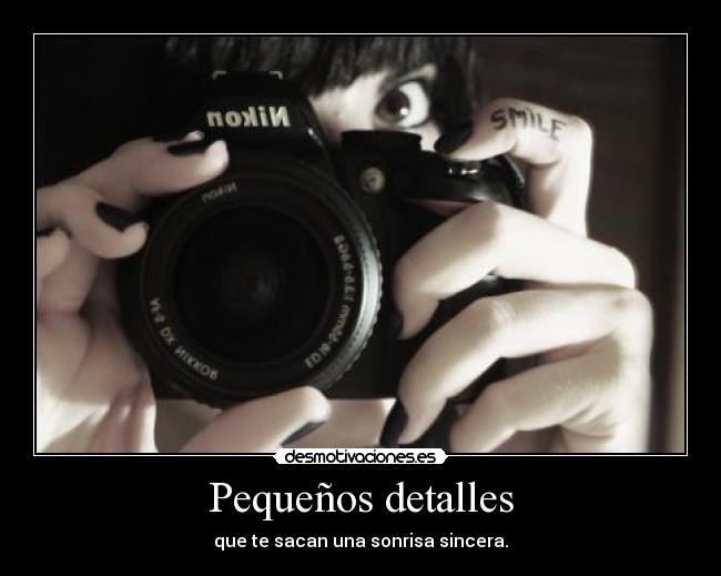 Pequeños detalles - 