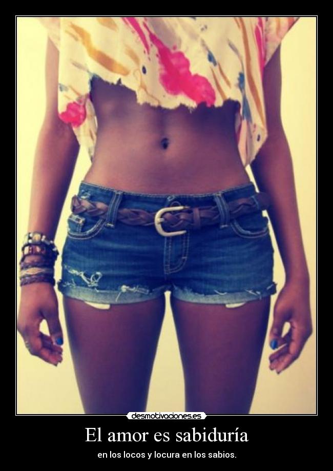 El amor es sabiduría -