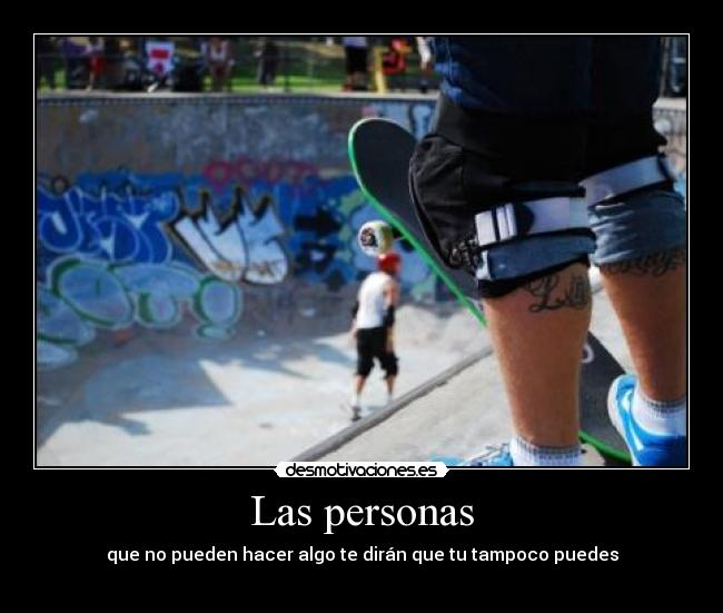 Las personas -