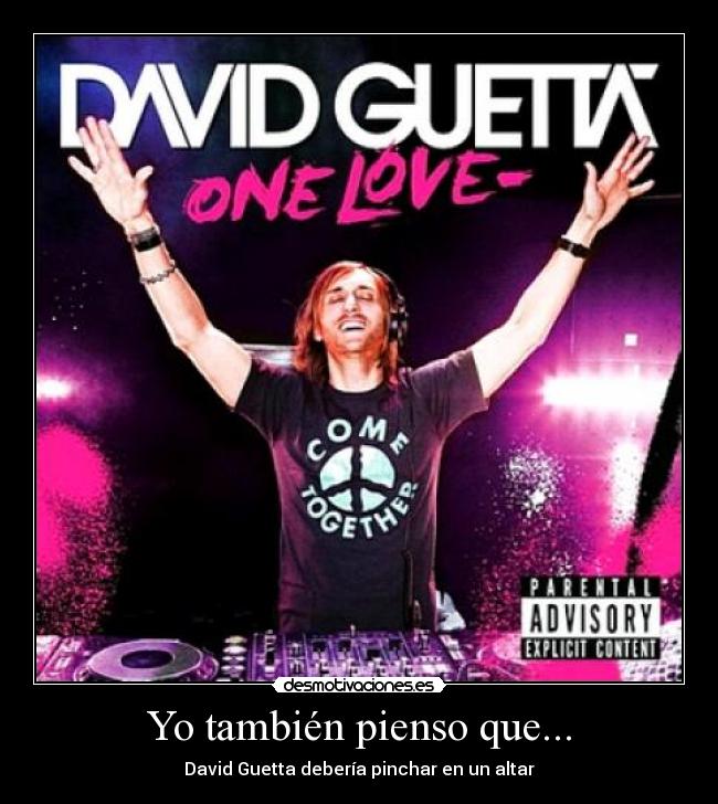 Yo también pienso que... -