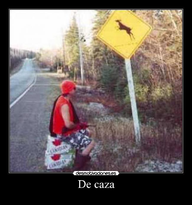 De caza -