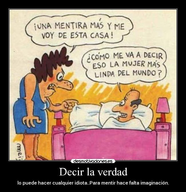 Decir la verdad - 