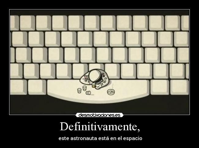 Definitivamente, - 