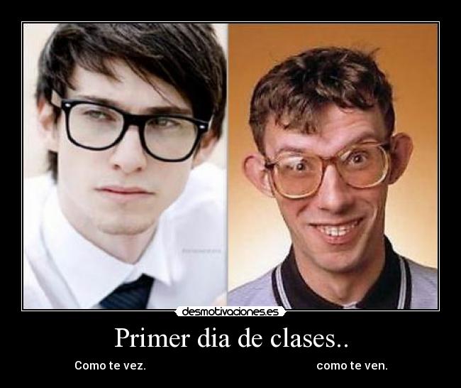 Primer dia de clases.. - 