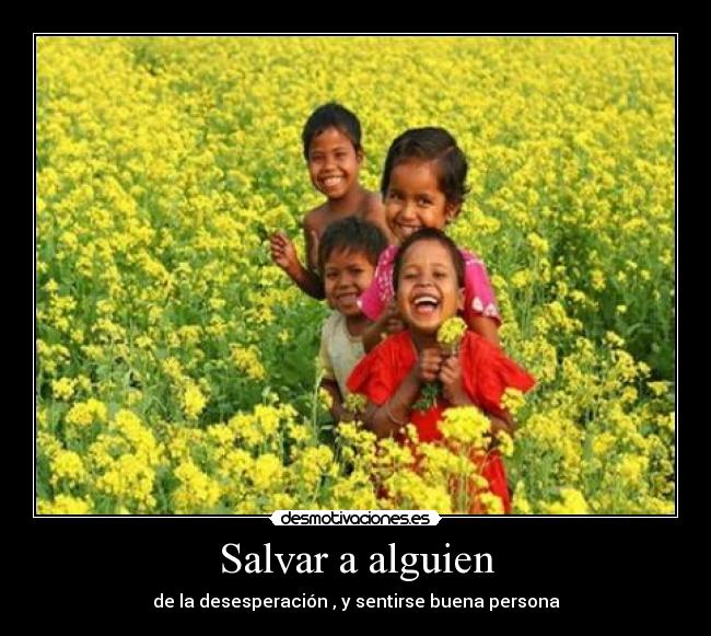 Salvar a alguien - 