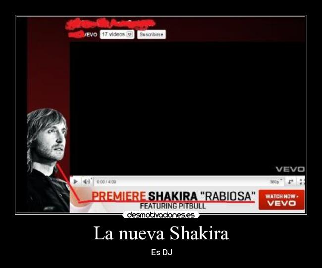 La nueva Shakira - Es DJ