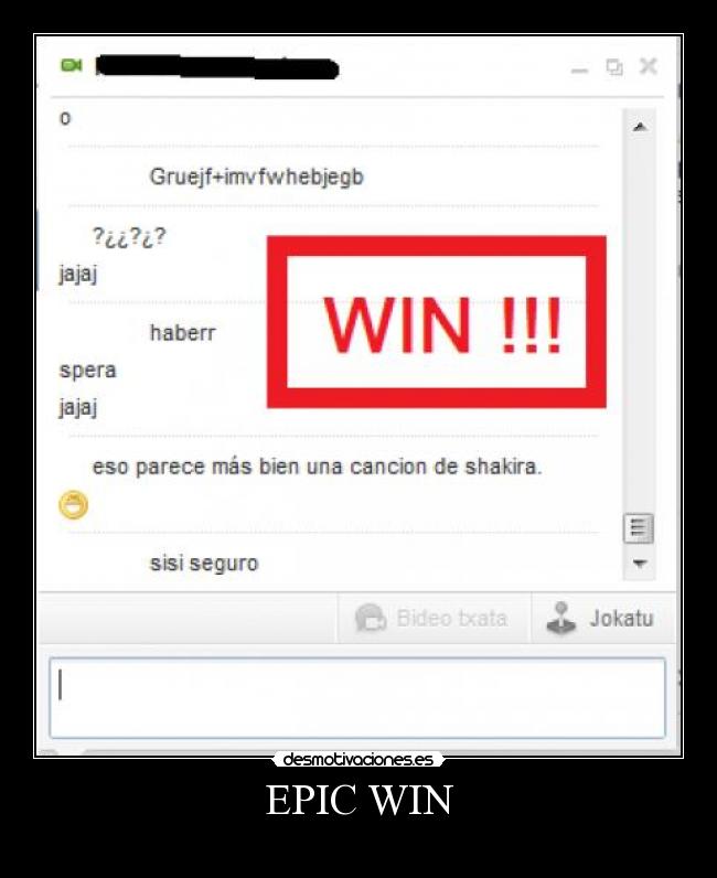 EPIC WIN - 