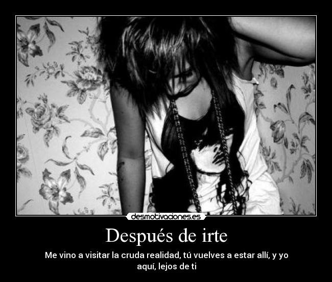 Después de irte - 