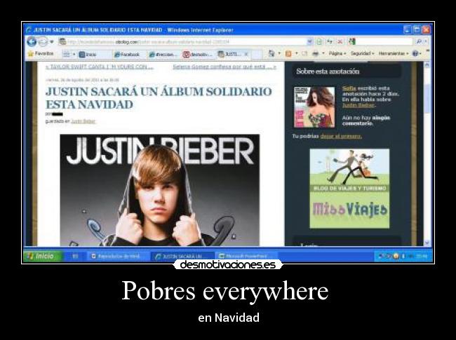Pobres everywhere  - en Navidad