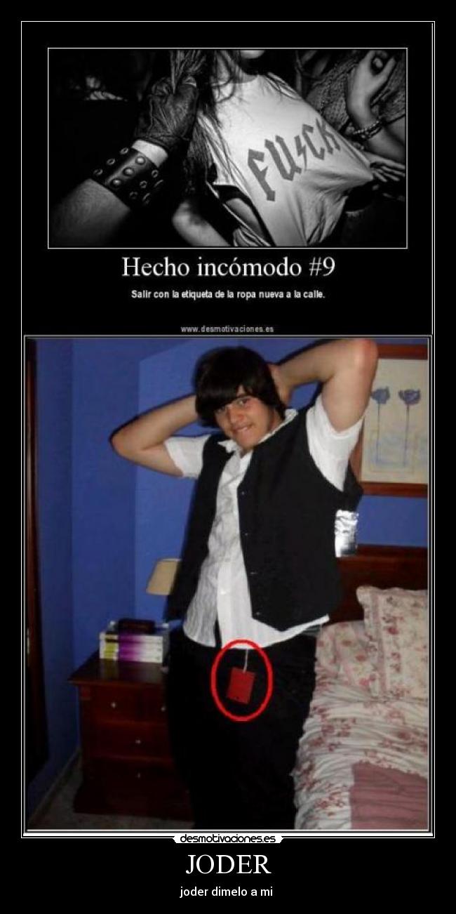 JODER - joder dimelo a mi