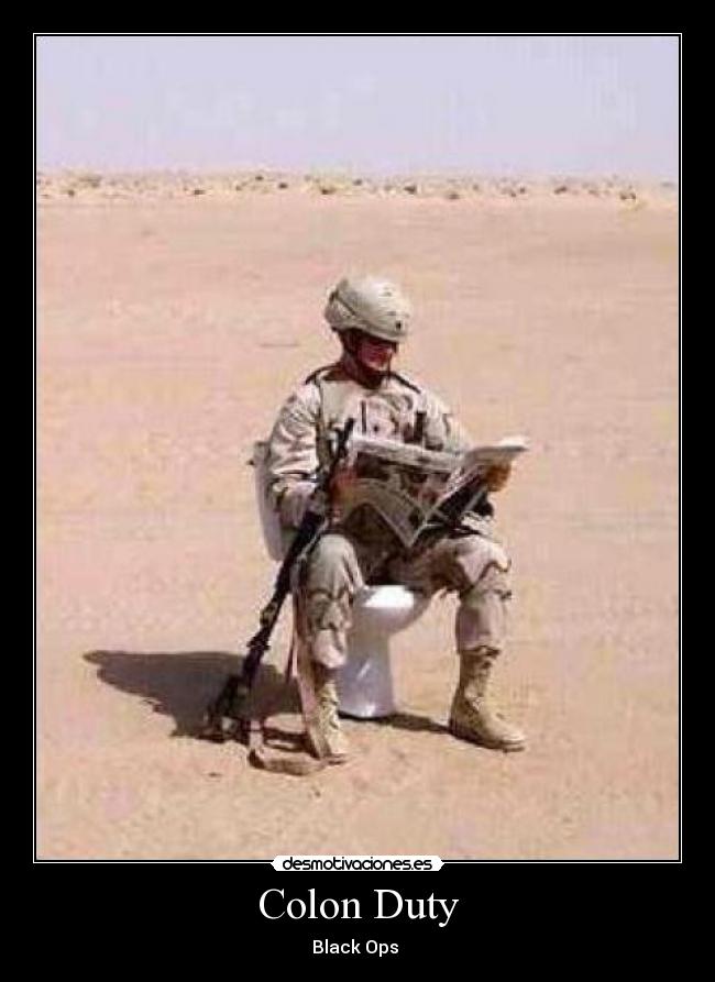 Colon Duty - Black Ops