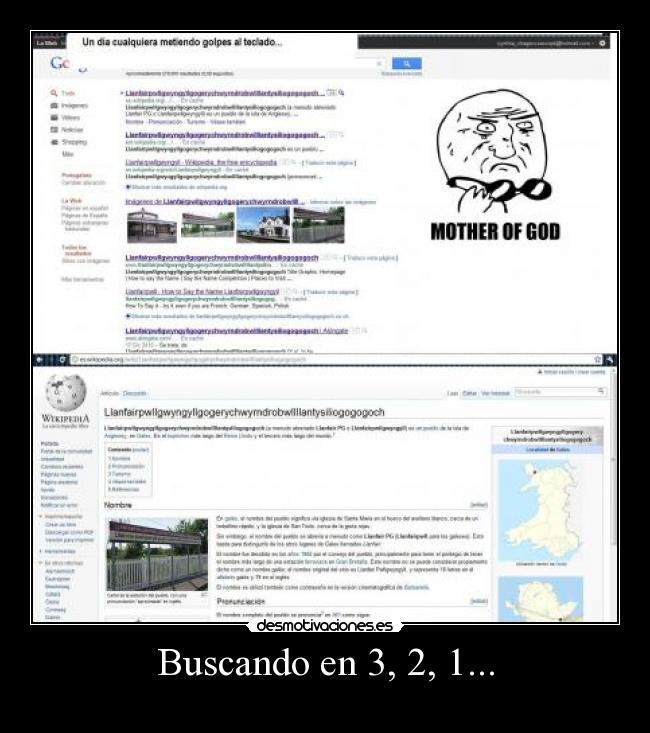 Buscando en 3, 2, 1... -