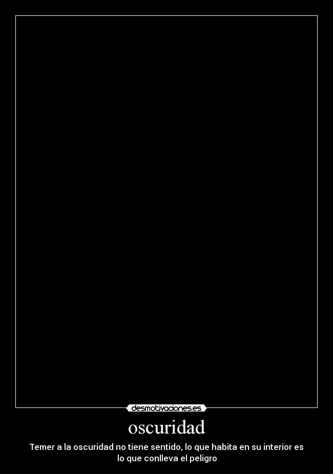 oscuridad -