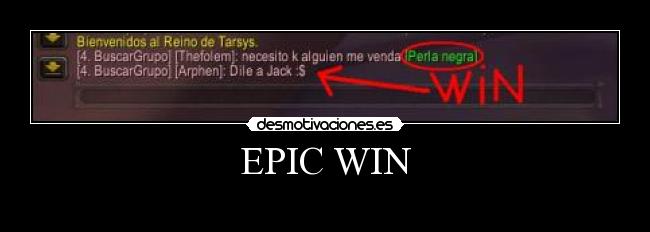 EPIC WIN - 