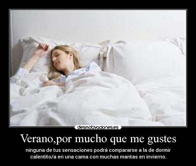 Verano,por mucho que me gustes - 