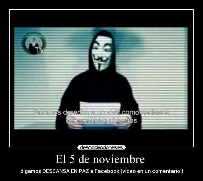 El 5 de noviembre  - 