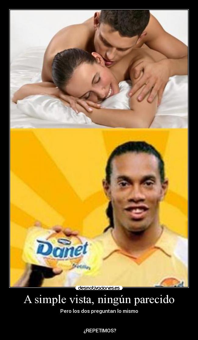 carteles repetimos ronaldinho danet desmotivaciones