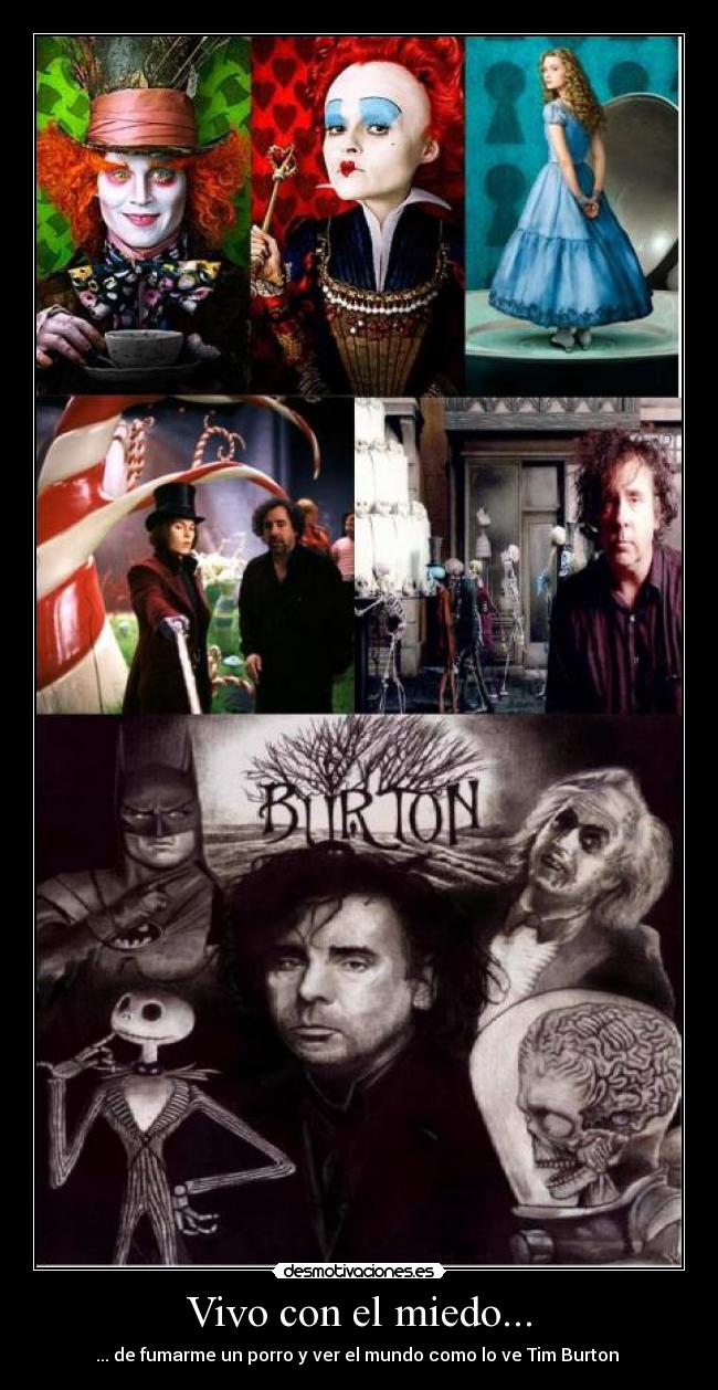 Vivo con el miedo... -