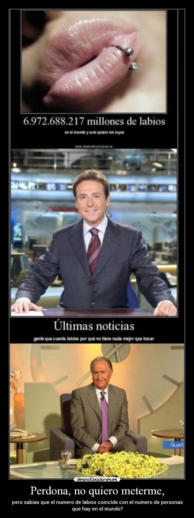 Perdona, no quiero meterme, -