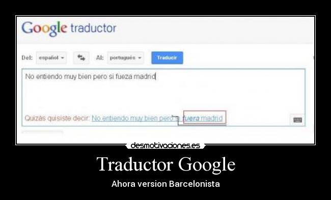 Traductor Google -