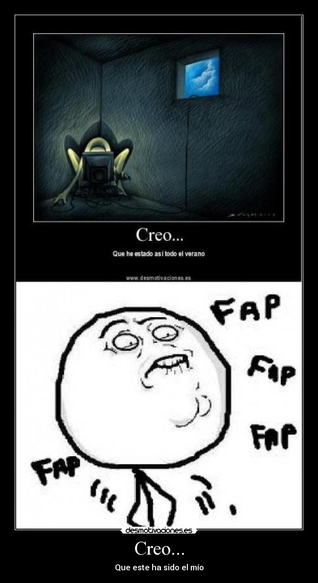 Creo... -