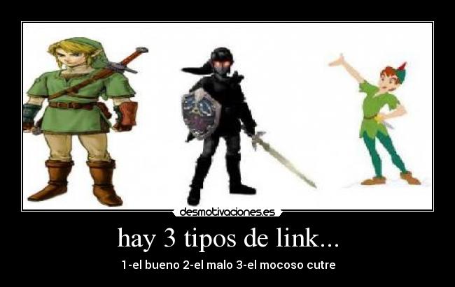 hay 3 tipos de link... - 