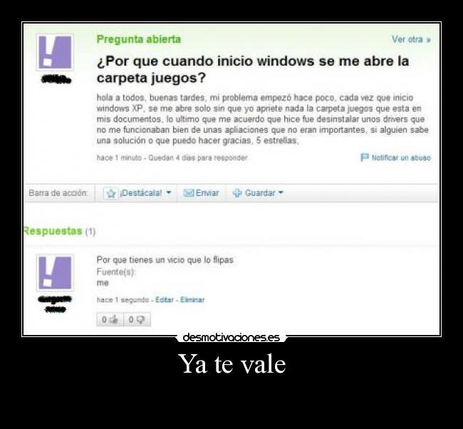 Ya te vale - 
