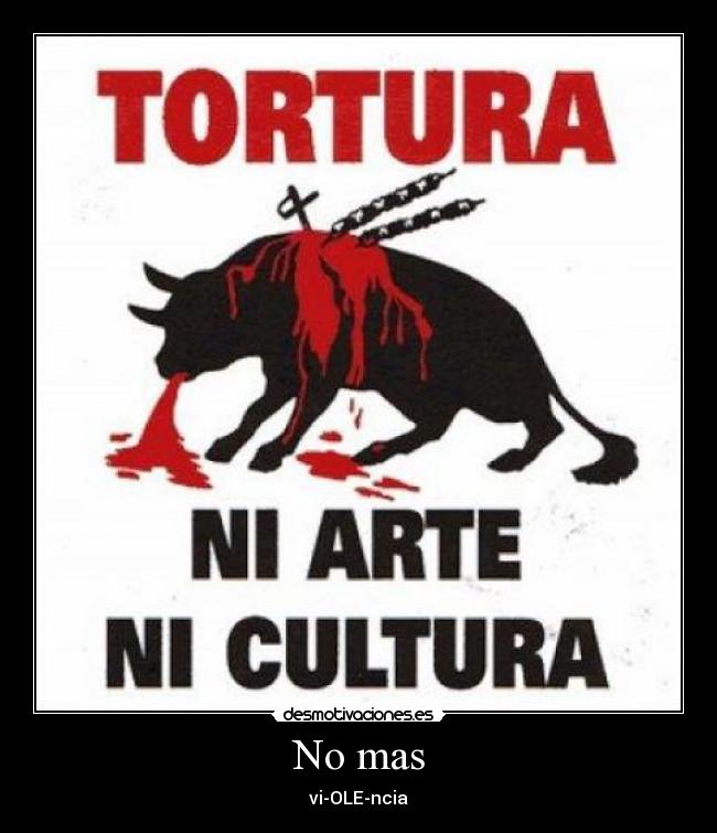 No mas - vi-OLE-ncia